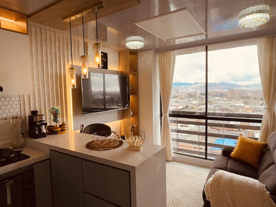 Habitación principal elegante con cama king size